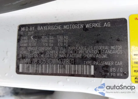 2012 Mini Cooper Countryman из США, поврежденный, VIN WMWZB3C53CWM02801